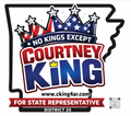 Courtney King for State Rep. Yard Sign