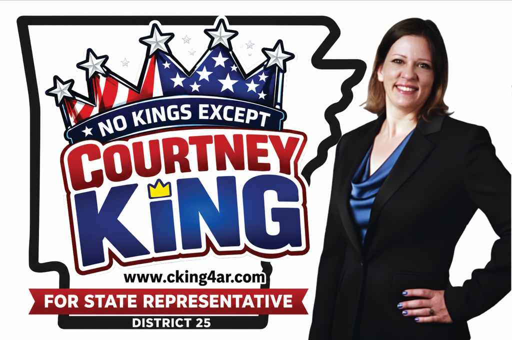 Courtney King for State Rep Yard Sign